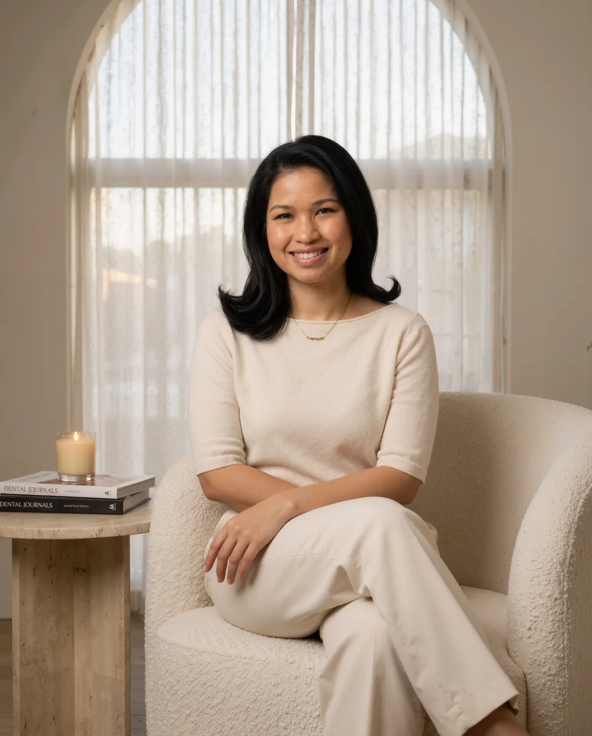 DRAFT placeholder portrait of Dr Chang Fu Shi (AI-generated, pending real photography)